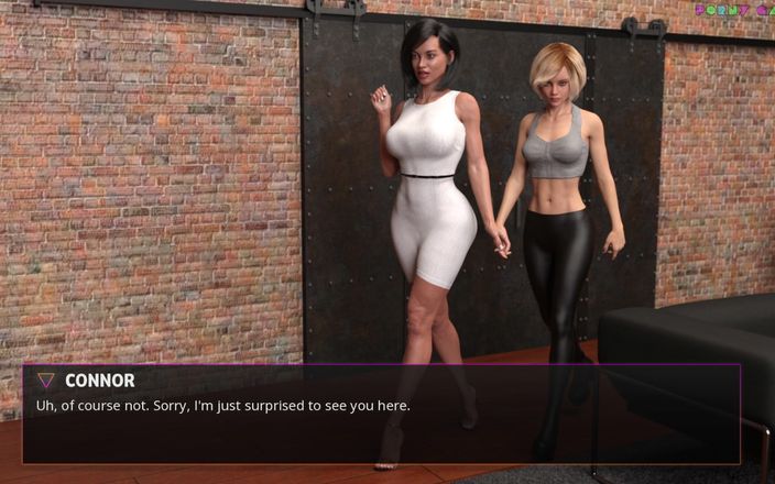 Porny Games: Midnight Paradise by Lewdlab - Pego se masturbando na sala de...