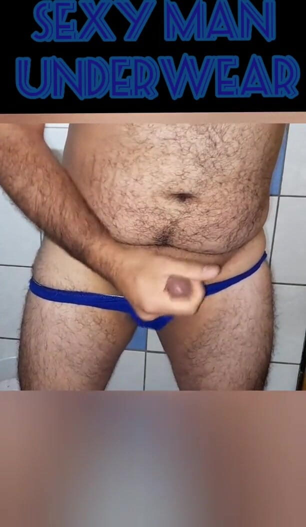 Davidandrexxx: Sexy blauer tanga