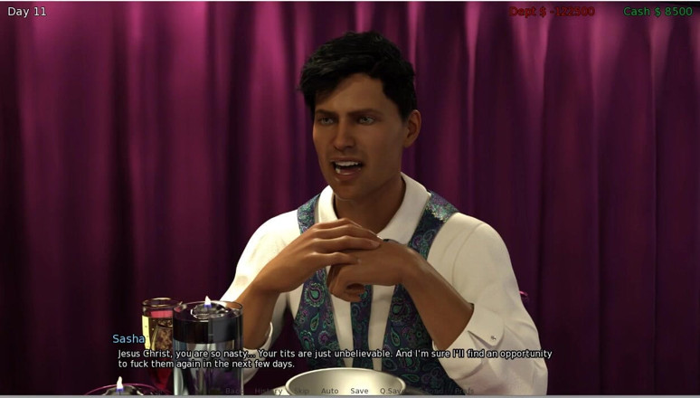 XXX Games Bunk: Sinful Success - Roleplay - Gameplay - Taboo - Romantic Dinner - Tenant Takes Landlady...