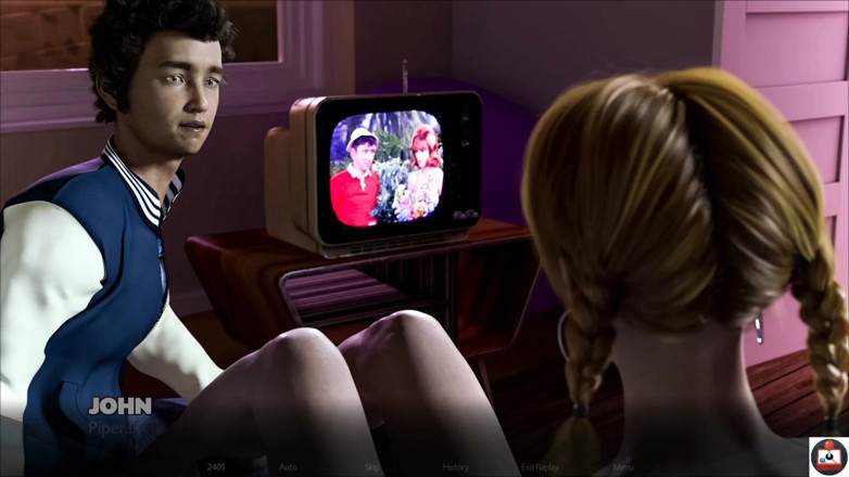 Joystick Cinema: Time Stamps - masa cerita John - Adegan