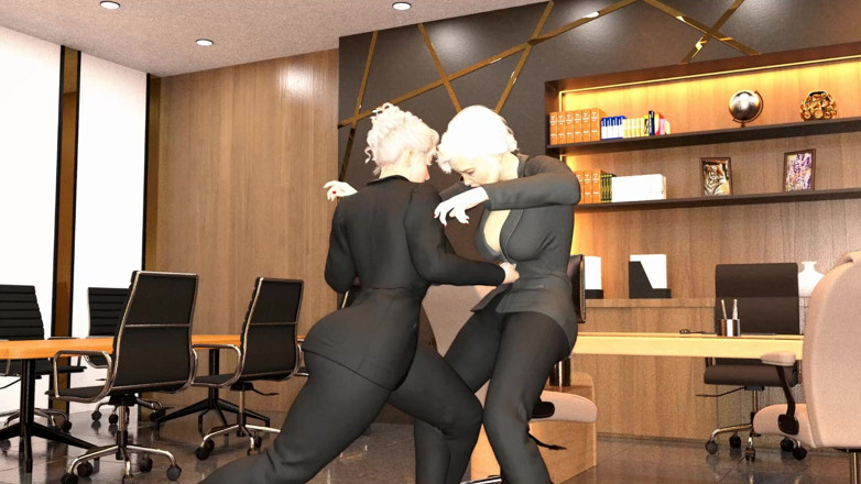 Mature Catfights and Sexfights: Der große chef-kampf