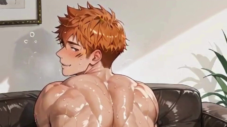 Real narrated fantasy Hentai: Big Muscle Redhead Gay Asses Wanting Dick.gay Boy Hentai Animation...