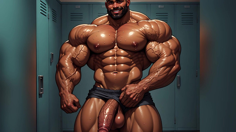 Erotic Man: Umění svalnatých mužů v šatně