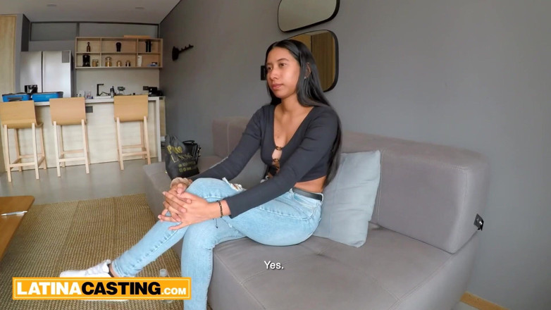 Latina Casting: Amateur Latina Fucked by American Producer and Swallows Cum!