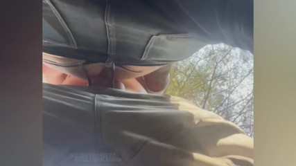 Landon D: Bazı ağaçların arasında domalıyor, sert ve korunmasız alıyor