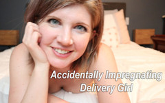 Housewife Ginger: Accidentally Impregnating Delivery Girl