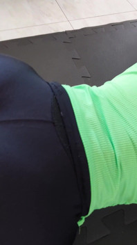 Mina tajta shorts räckte för att göra honom galen