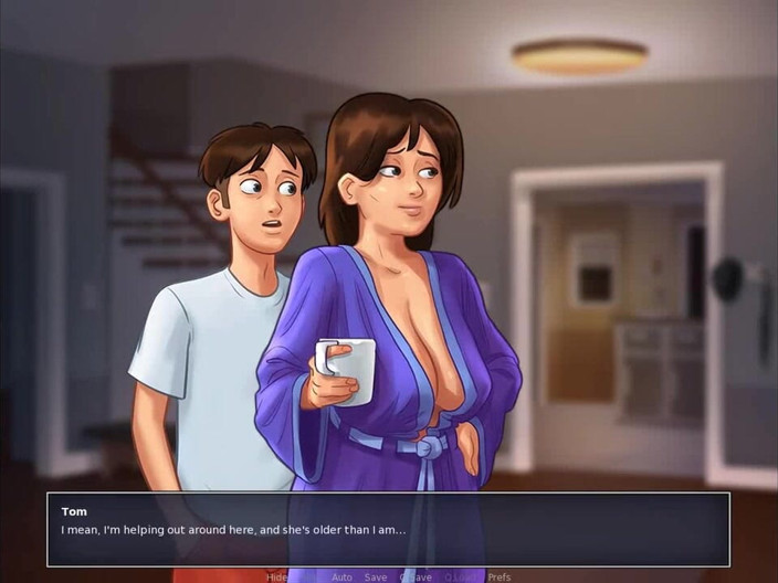 Dirty GamesXxX: Летняя Сага: сексуальная милфа, эпизод 17