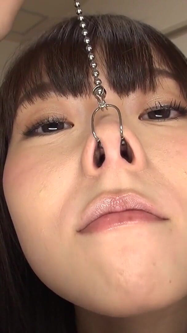Nose Wide Open. Snot Dripping. She Sneezes and Tears on Your Face POV. (Japan Fetish Fusion)