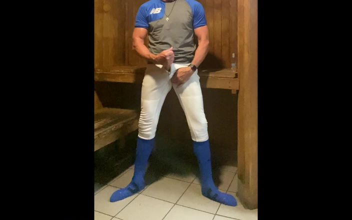 JockDad87: Sauna mavi beyzbol sopasında jockdad87 kenarlar