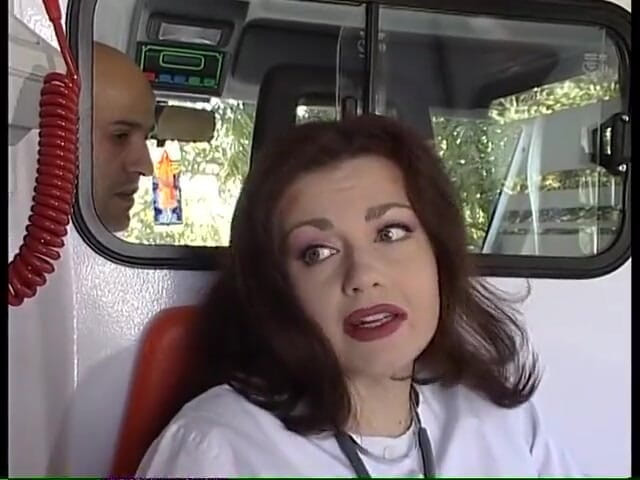 Just X Star: Sexy doctor hard fucked in an ambulance