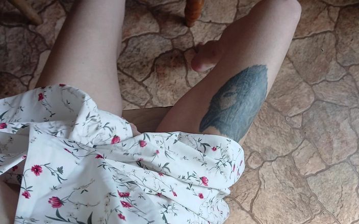 Lesbian-illusion: Me salta la universidad cuando mis padres están en el...