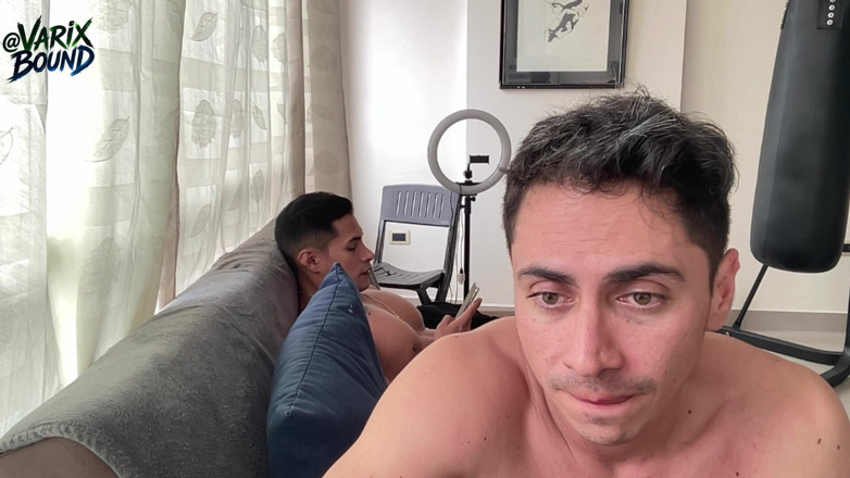 Varix Bound: Straight Latino Gangster Uses My Mouth and Ass