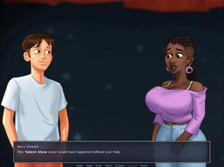 Cartoon Play: Summertime saga parte 214 - profesor de música negra chupa