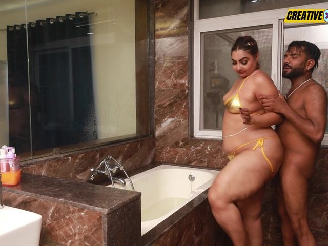 Stepmom Shared Bed with Stepson and She Got Rough Fucked in Hindi Audio (Creative xxx gilrls)