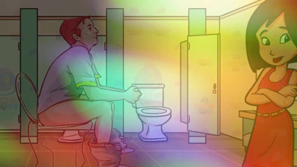 Campsissyboi: Audio Only - Gay Bathroom Dirty Talk, Straight Male Gets Shemale...