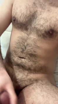 Hairy Man Playing