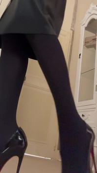 Green Dress Striptease