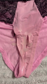 Cum on Wife’s Panties 12