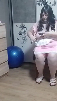 Dicke SSBBW Zeigt Sich Geil