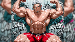 Erotic Man: Büyük kaslı yapay zekalı erkekler