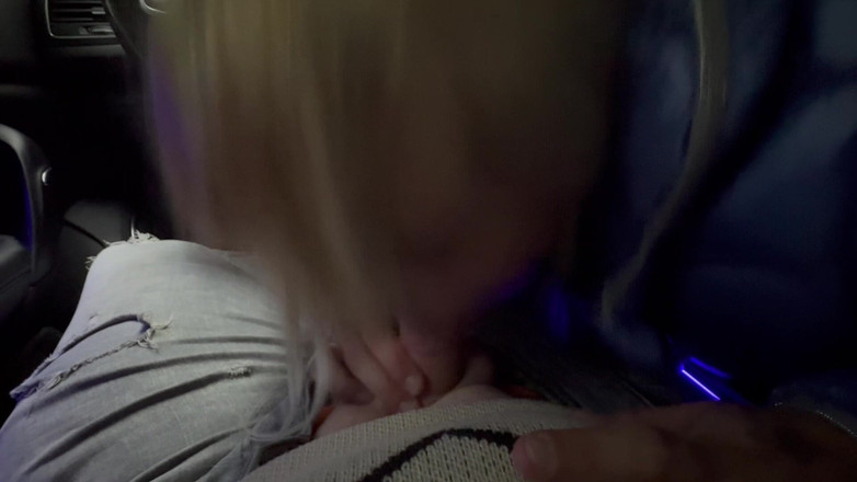 Bonieclydeerotik: Outdoor Car Blowjob to Cumshot Deep in the Throat Couple...