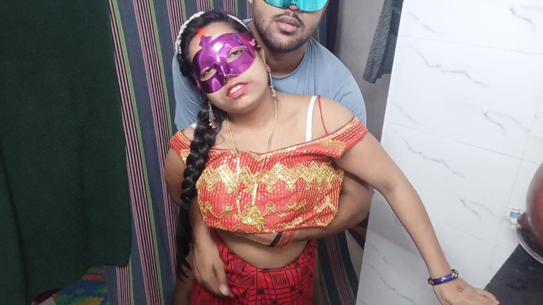 Hindi-Sex: Apasionado sexo amateur indio romántico y real casero!