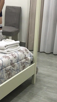 Seksi Temizlikçi Kadın