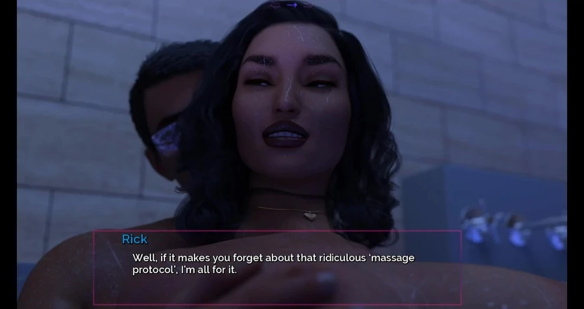 Visual Novels: Shut up and Dance - Part 61 - Blowjob in the Sauna