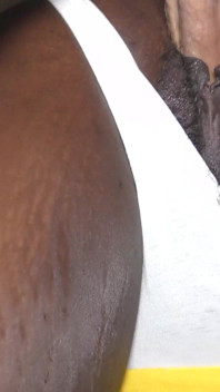 Cum in My Pussy. Ebony Slut Loves Hard White Cock and Hot Semen