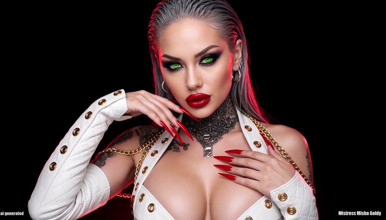 Goddess Misha Goldy: Phù thủy vắt sữa. Bạn có nghĩ rằng mắt của...