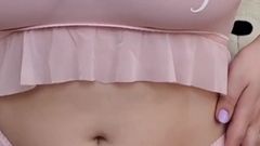 Wear Micro Bikini and Sheer Lingerie (video with Such Lingerie Already on My of or Fansly @tinni_angelll )