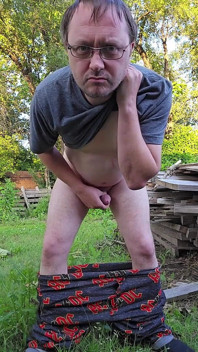 Naked in the Backyard