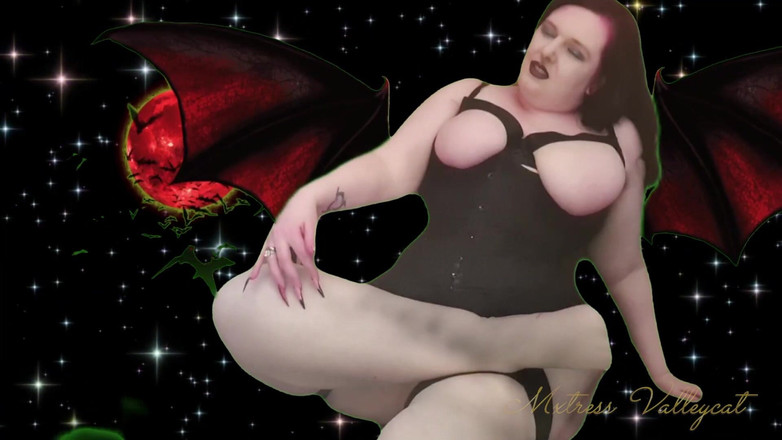 Mxtress Valleycat: स्टॉकिंग पहनी Succubus