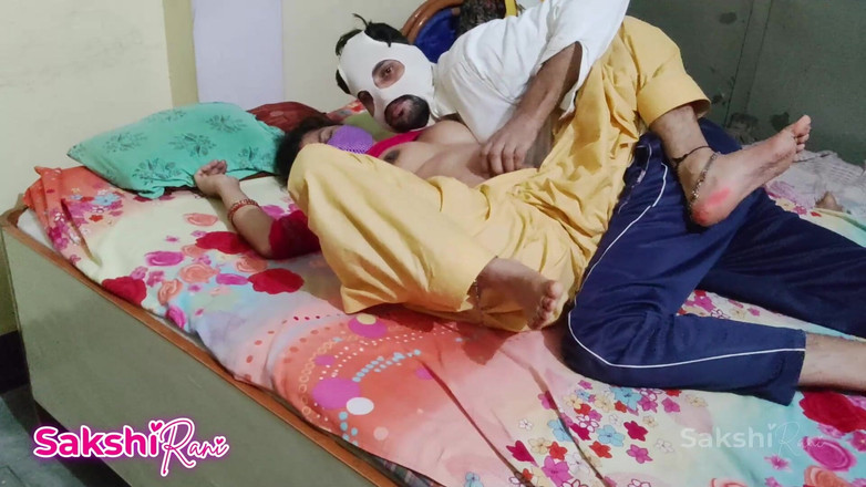 sakshi_raniii: 新娘婚后性爱，第一夜性爱视频，印地语性爱