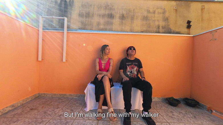 Gabi SweetCouplesStories: Blind Man Has a Lucky Day Sitting in a Public...