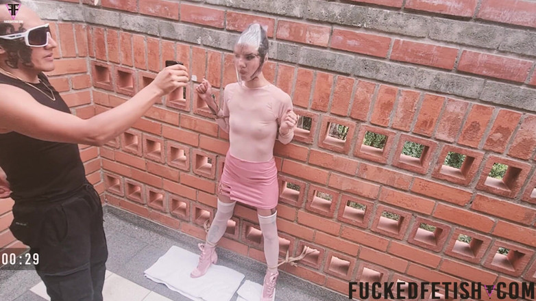 Fucked fetish: Bts Disperat condon joc cu respirație - orgasme cu pungă completă...