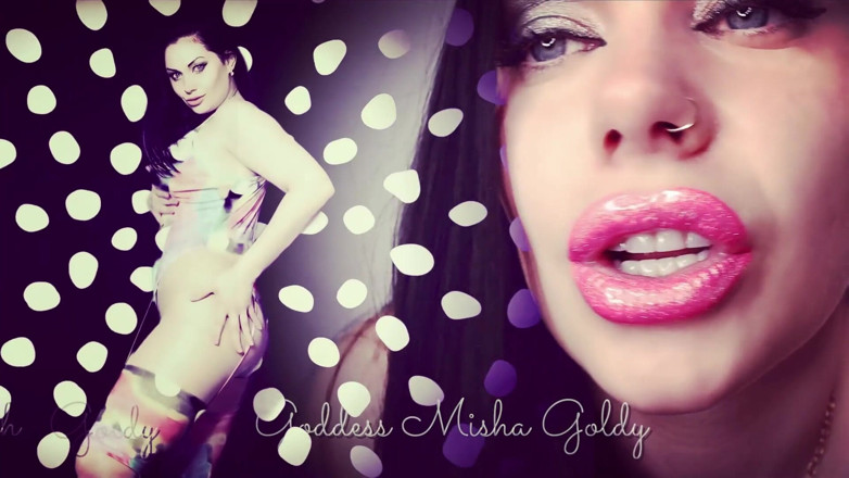 Goddess Misha Goldy: होंठ चमक और कामुक शरीर वासना!