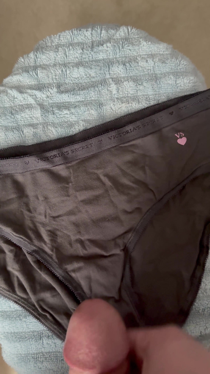CumDaily: Cum on Wife’s Panties 20