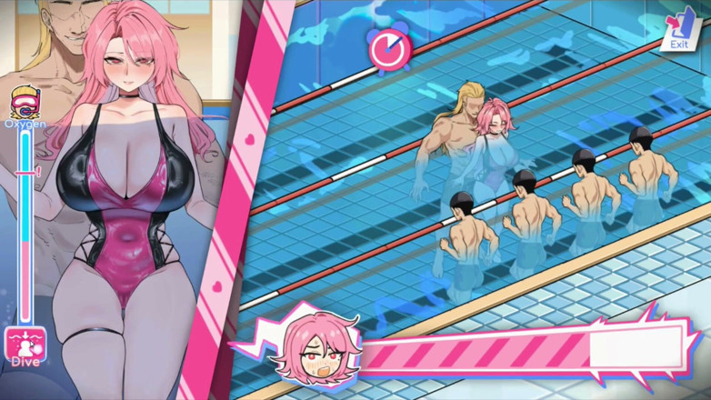 NSFWOtaku: Hentai Game - Minami Hentai Gallery Scene Pool Sex - Lifeguard Holic