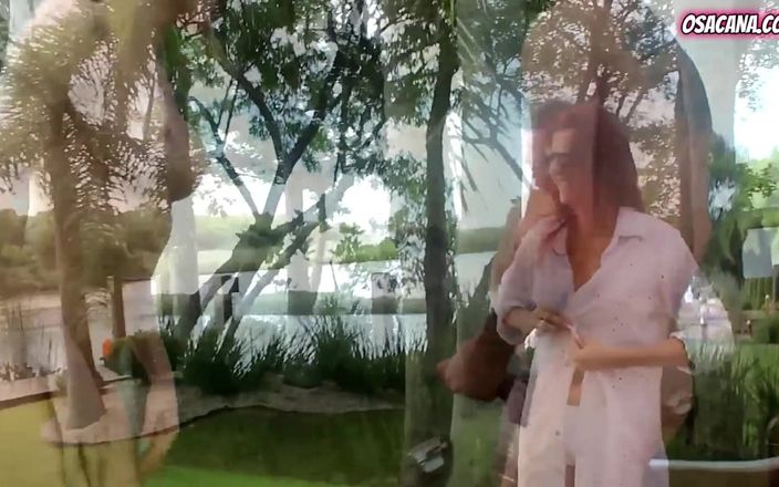 Amateur world: Pelirroja caliente folla en público en casa de campo