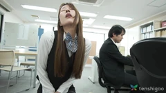 A Crazy Office Sex Adventure with Akari Amamiya
