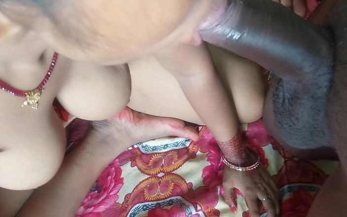 Pooja raniji: Pooja Ji poesje neuken met pijpbeurt harde seks