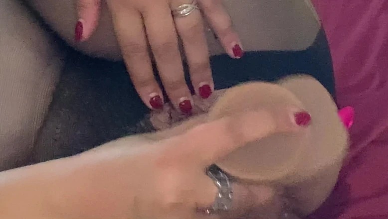 CoppiaCollant: After Being Creampied a Pussy Yes Fucks the Rubber Cock...