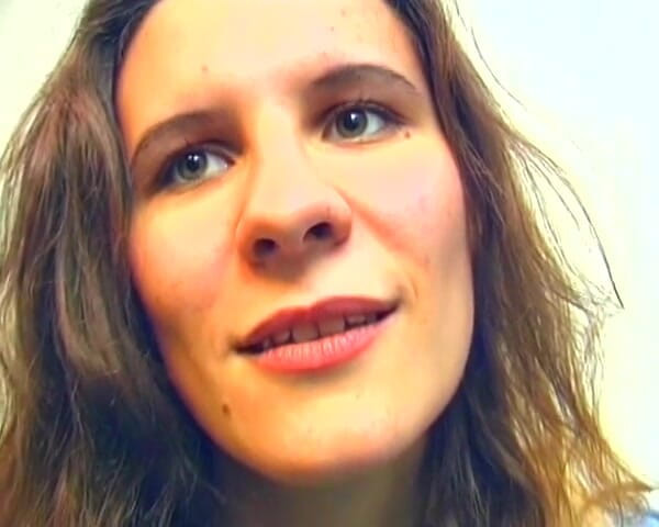 Deutsche Madchen: Pretty Brunette German Babe Shows Her Cunt in Front of...