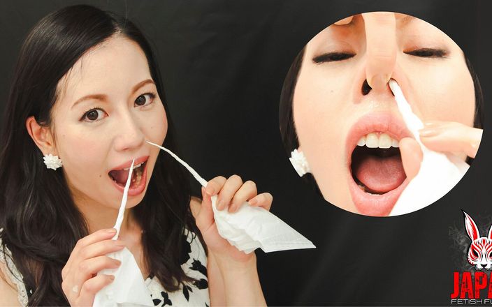 Japan Fetish Fusion: Antara sneezes dan snots, hidung luar biasa Rei Tokunaga!!