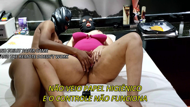 Minhaesposaparaoutro: [subtitrat]soție sexy Motel Threesome Com 18 ani taur cu mare și neagră,...