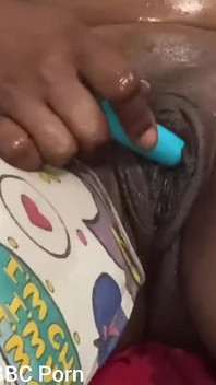 Stimulating My Big Clit Slapping My Pussy Intense Moaning Squirting Orgasms