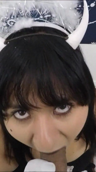 Alice angel schlampiger blowjob