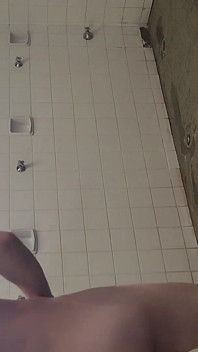 Meeting New Communal Showers at the Swim Facility Visiting